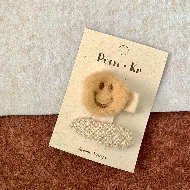 Polka Dot Blue Bow Hair Clip - Versatile Korean Style Baby Accessory