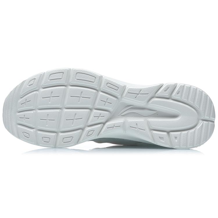 New LiNing Liuyun Cushioning, Slip Resistant, And Abrasion Resistant Low Top Running Shoes White Blue Orange AGLR033-3