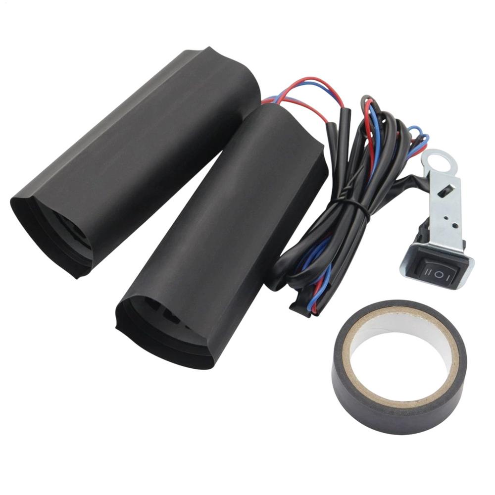 

Heated Grips 1 Pair Adjustable 12V Warmer Temperature Heating Handle For Travel Driving Outdoor Cold-Weather Winter Home Men чорний