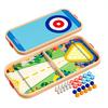 Two-player Battle Catapult Chess Game Children Parent-child Interactive Educational Mini Wooden Board Game