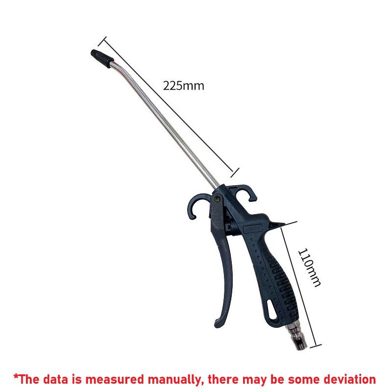 Ergonomic Air Blow Gun High Pressure Dust Cleaner Handheld Pneumatic Tool for Household Workshop Car Use