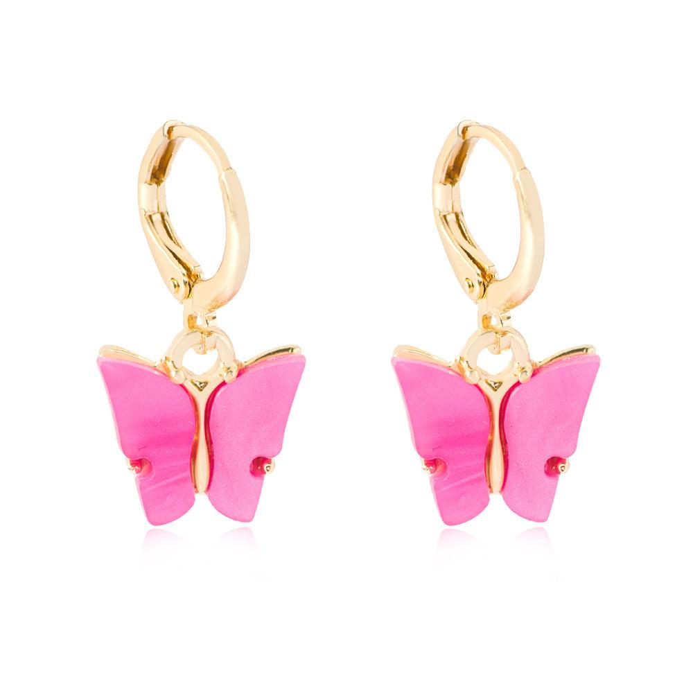 Earrings Butterfly Stylish Animal Design Chic Multicolor Womens Accessories Fashion