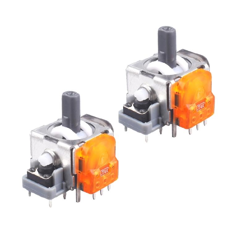 2PCS Hall Effect Joysticks Replacement Controller Analog Stick for P4/P5/NSP/XB1 Repair Spare Accessory