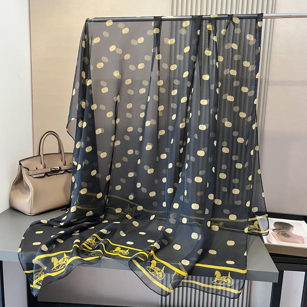 Damski szal wysokiej klasy, nowy, duży, modny, wszechstronny i stylowy szal wiosenno-letni, szal-krem przeciwsłoneczny dla mamy