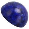 20Pcs Lapis Lazuli Cabochon Stone Half Round Beads 8mm Flat Back Dome Cover for DIY