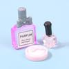 1Set 1:12 Dollhouse Miniature Makeup Box Makeup Mirror Model Home Scene Decoration Doll Pretend Play Furniture Toys Accessories
