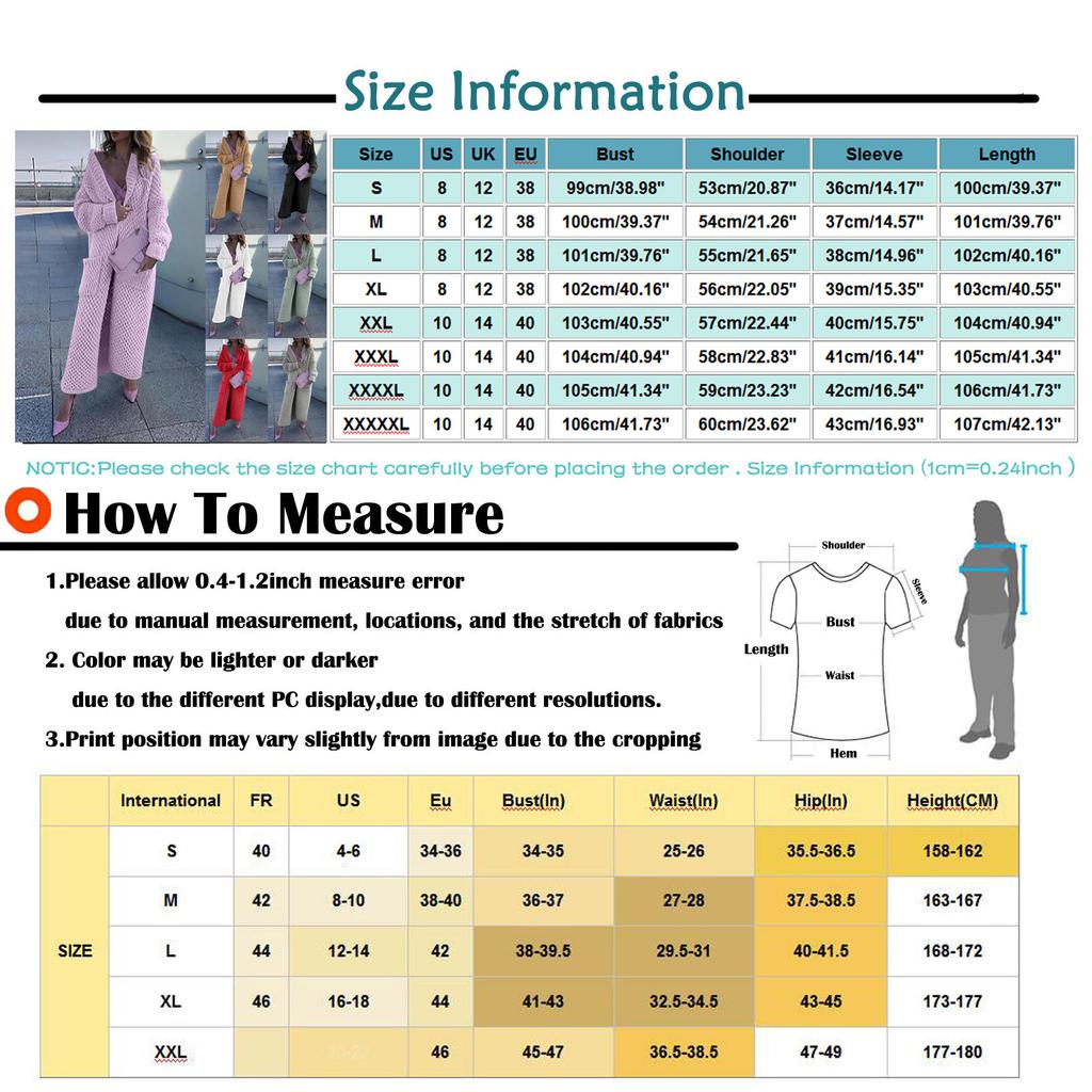 Women's Winter Long Lapel Warm Sweater Loose Knit Cardigan Jacket Solid Color Thick Fashion Sweater Coat