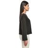 T-shirt Col Bateau Court En Modal À Manches Longues Femme Urban Classics GT - Noir - 2XL
