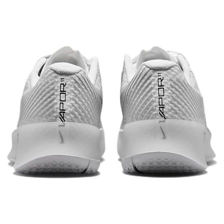 Nike Court Air Zoom Vapor 11 HC White Black Men Sneakers Summit-White DR6966-101