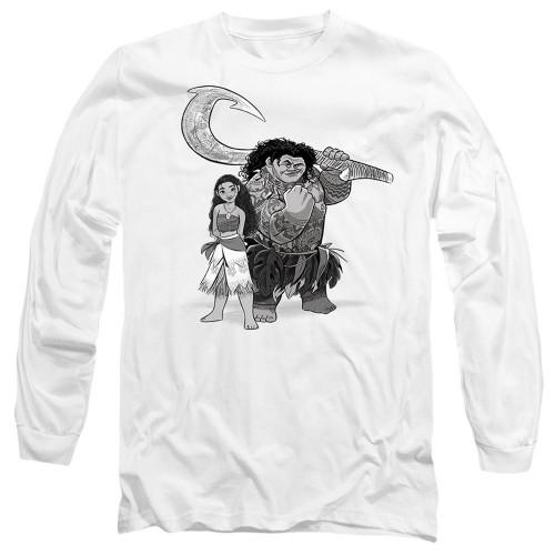 Moana Unisex Adult Maui Moana Sketch T-Shirt