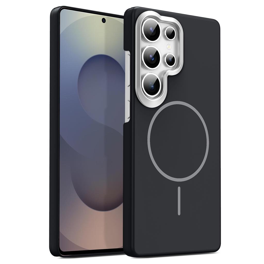 Simple Hard PC Magnetic For Magsafe Case For Samsung Galaxy S25 S24 S23 S22 Ultra A32 A52 A23 A33 A53 A14 A24 A34 A56 A36 Cover