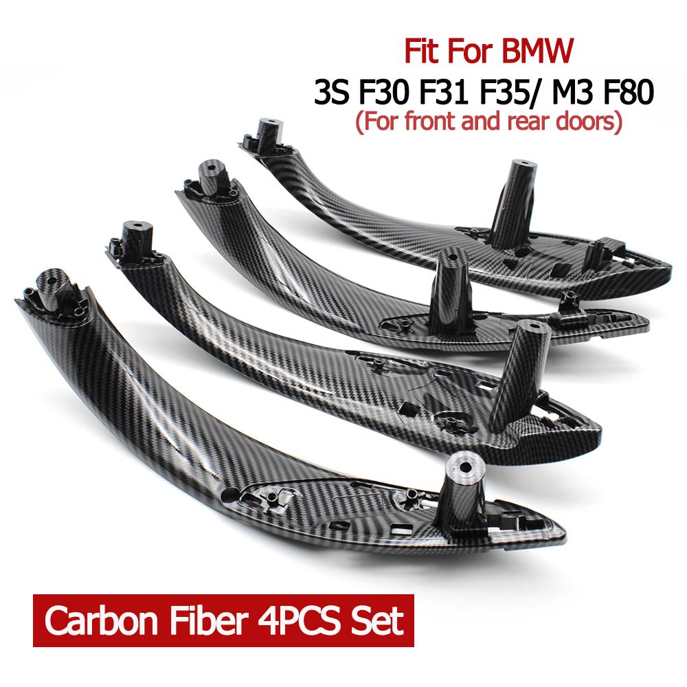 Upgraded Interior Car Asseccories Door Handle Ide Cover Trim For BMW 3 4 Series F30 F80 F31 F32 F33 F34 F35 F36 2013-2018