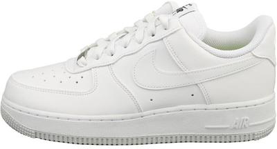 Tênis Air Force 1 '07 Next Nature Feminino branco/preto/prata metálico/branco