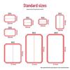 Self-Adhesive Name & Classification Label Stickers - 50 Sheets, Office Blank Handwritten Labels