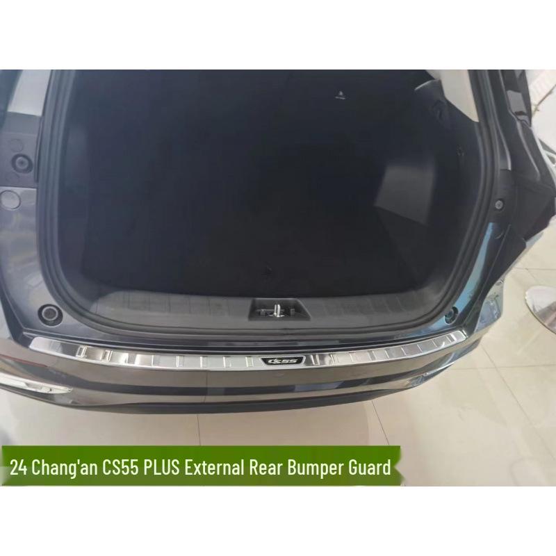 Changan CS55 PLUS 24 Rear Bumper Scuff Plate & Trunk Tailgate Decorative Strip Accessories