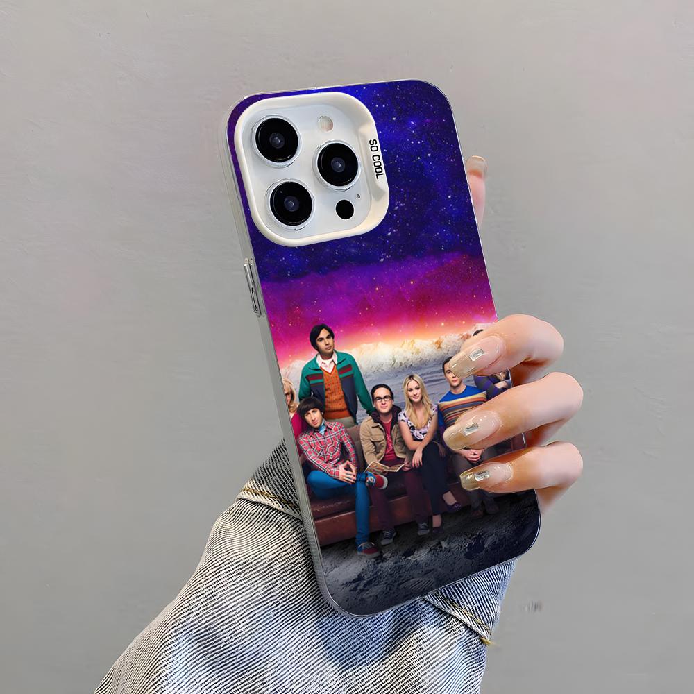 The Big Bang Theory Phone Case For IPhone 17 Pro Max 15 Pro 16 14 Plus 12 13 Mini 11 Pro Shockproof Colorful Cover