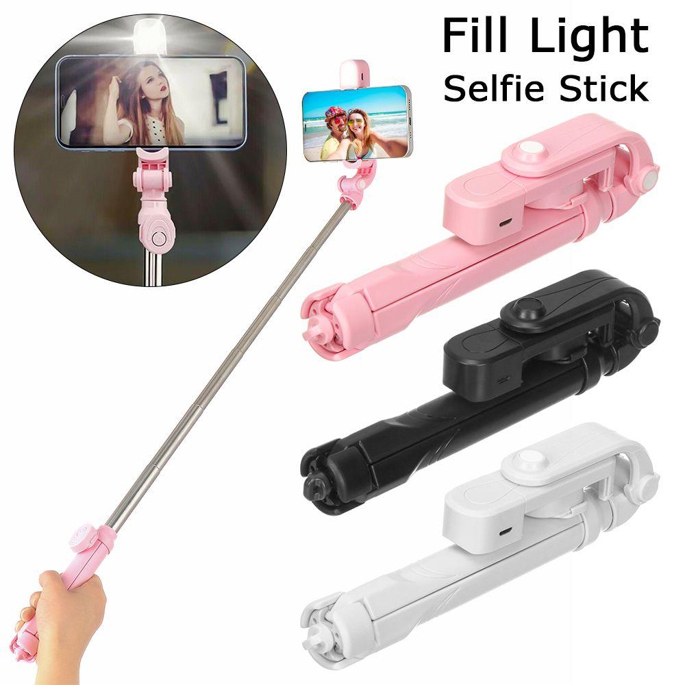 

Rotate Phone Holder Tripod Remote Camera Fill Light Selfie Stick Wireless Bluetooth Selfie Stick