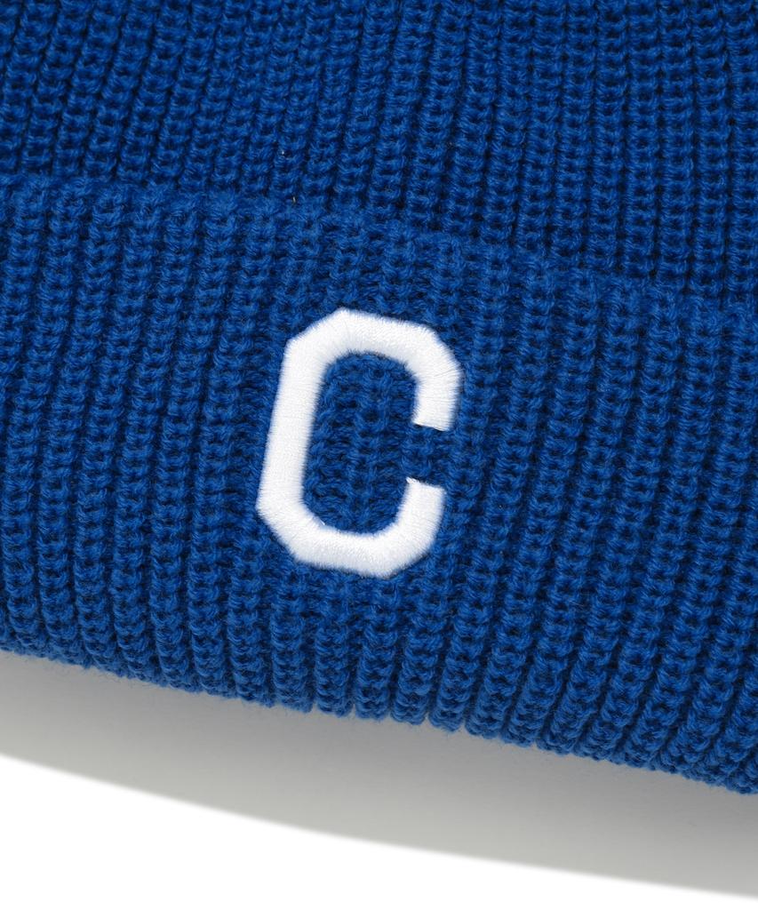 COVERNAT College C Logo Middle Beanie Blue