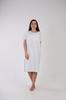 Cotton Nightgown 1XL Vienetta Short Sleeve Plus Size