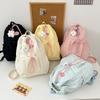 Kinderrugzak voor Vrouwen Veelzijdige Trekkoordtas Reisrugzak Leuke Rugzakken Rugzakken voor Schoolklas Tas voor Meisje Mochila