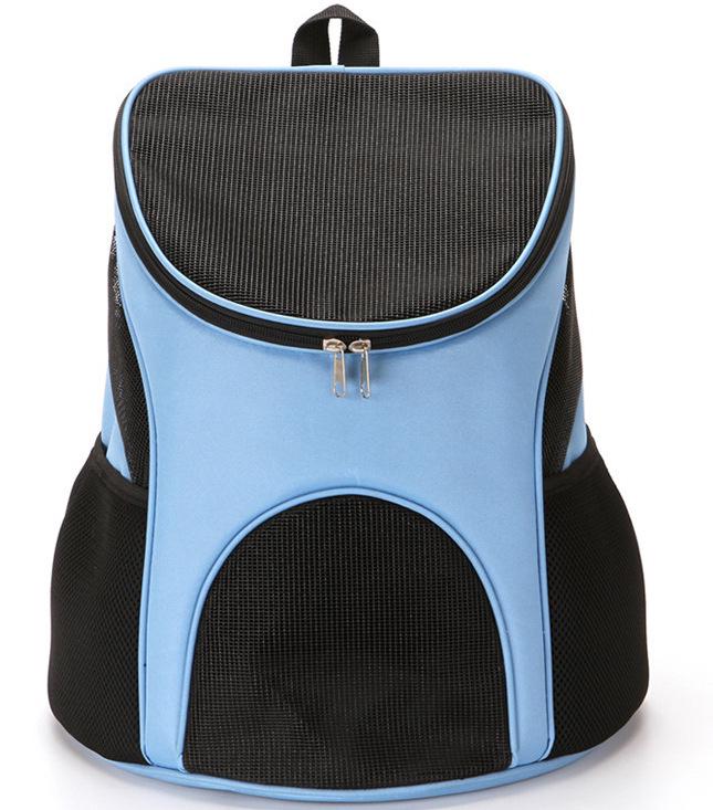 

Portable Pet Backpack for Small Dogs & Cats Medium синий