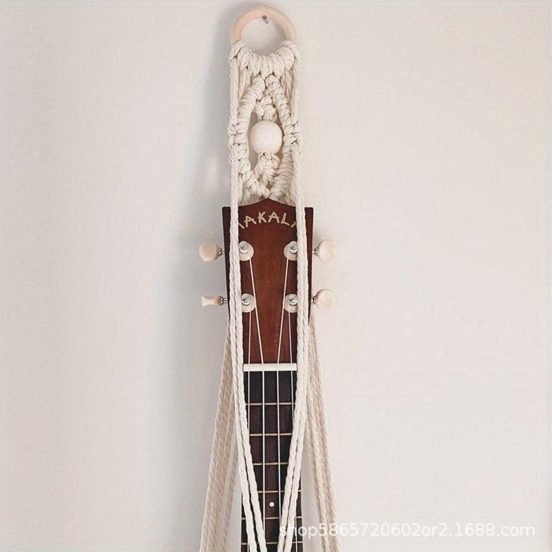 1PC Simple Guitar Instrument Net - Hand-woven Wall Hanging Decorative Arts and Crafts Gifts