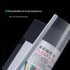 A4 Transparent Lever Arch File - Thickened PP Document Folder for Office, Resume, or Student Papers