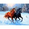 5D Diamond Painting Horse Animal Rhinestone Picture Cross Stitch Kit Full Round DIY Mosaic Art Diamond Embroidery Gift