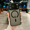 Camera Protection For iPhone 17Air 17Pro 17 Translucent Hard Magnetic Case  For Iphone 16 15 14 13 12 Pro Max Shockproof Cover