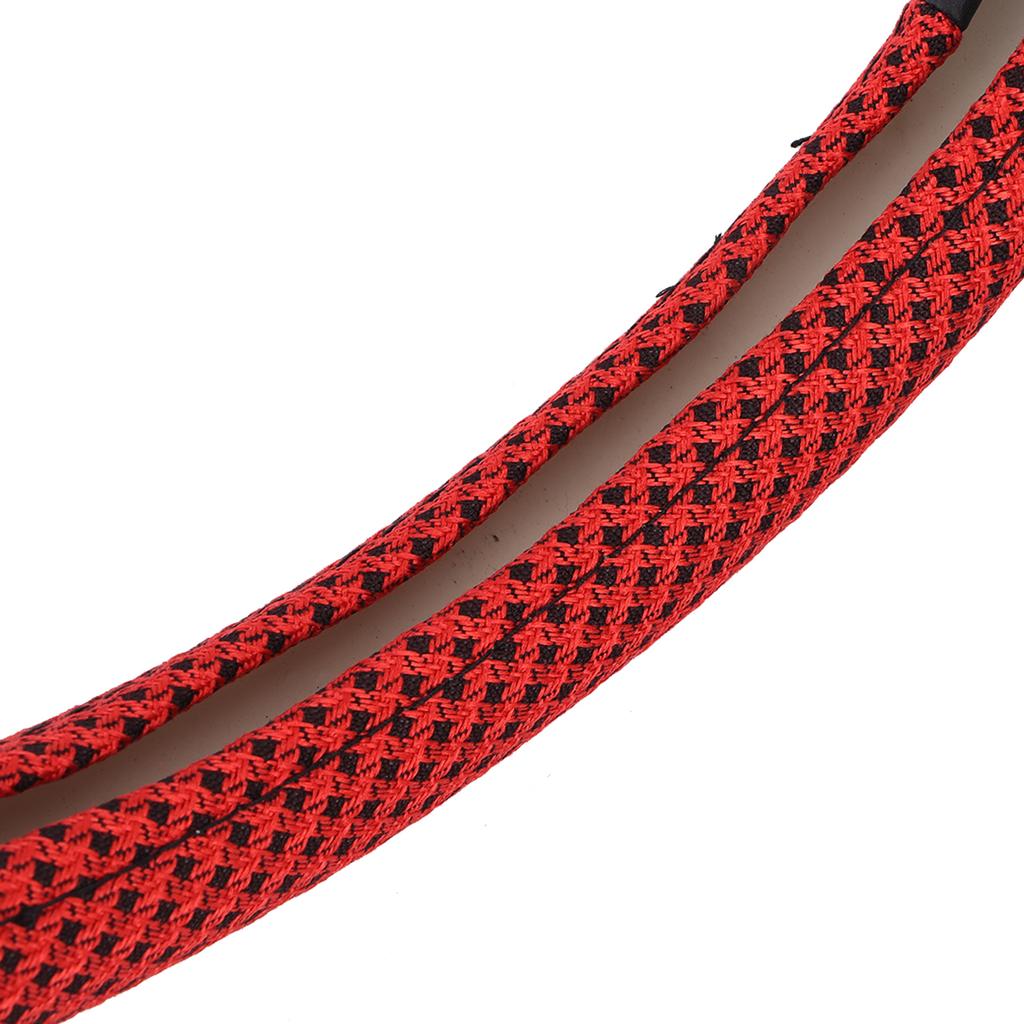 15in Car Steering Wheel Cover Protector Artificial Leather   for Diameter 14.5‑15in Modification