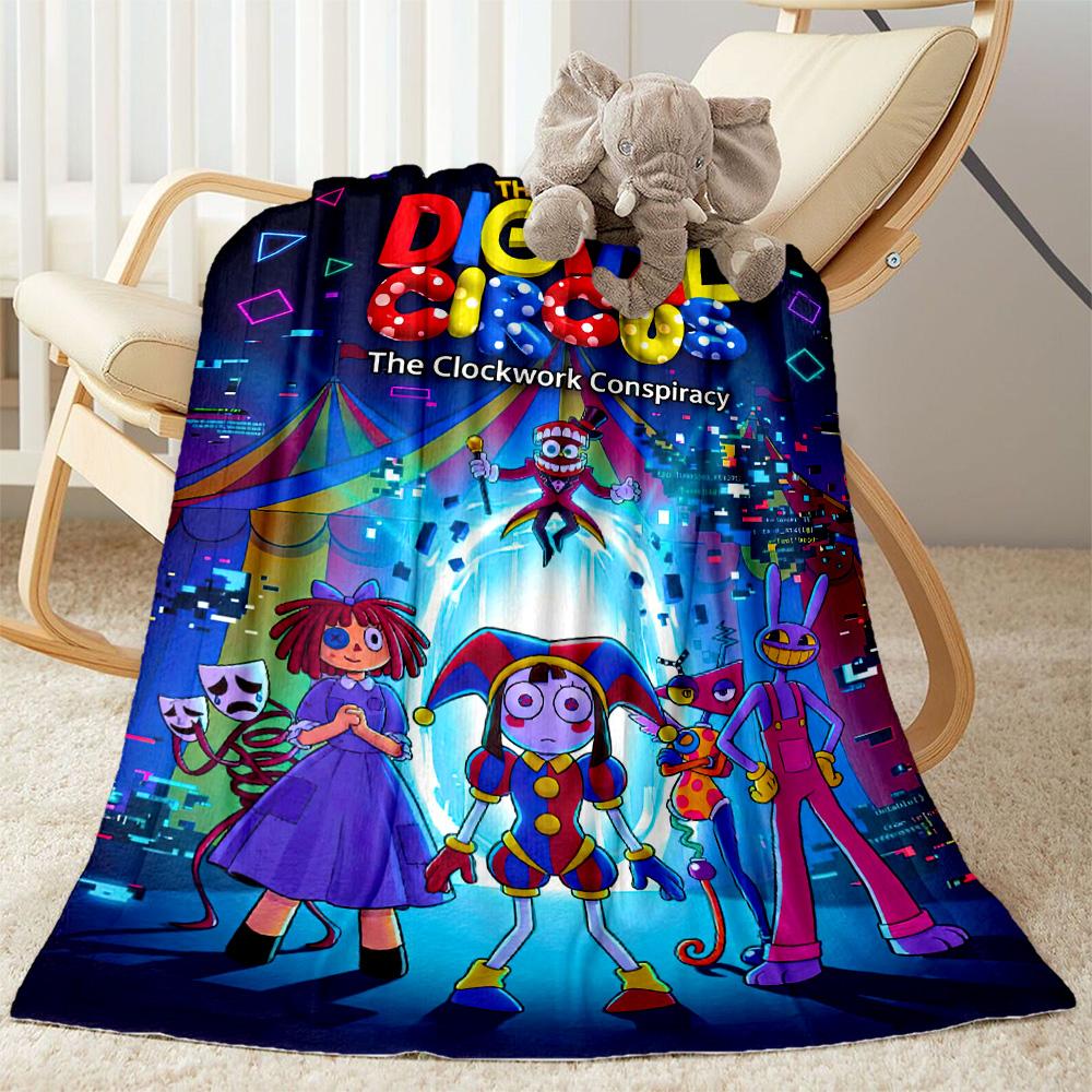 Like Digital Circus3 Blankets are suitable for living rooms,making them an ideal choice for outdoor travel and gifts.