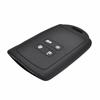 Silikonnyckelfodral med 4 knappar för 16 Renault Koleos Kadjar Captur Fob Cover