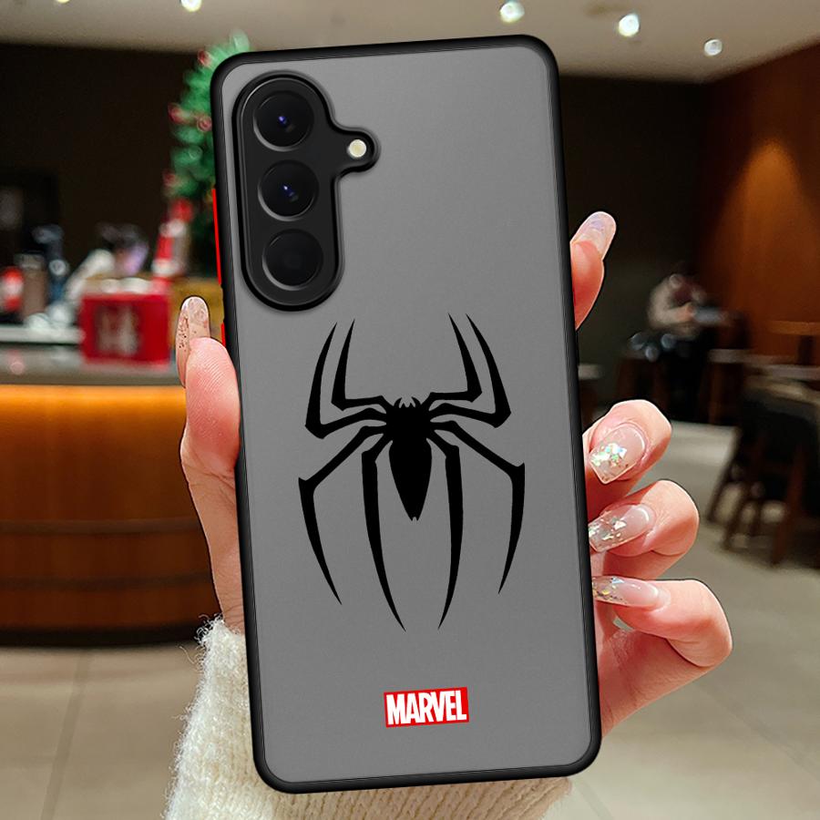 Case for Samsung Galaxy A73 A33 A34 A36 A17 A52 A52S A72 A53 A16 A15 A35 A14 A23 A54 A56 A55 Phone Cover Marvel Sipiderman