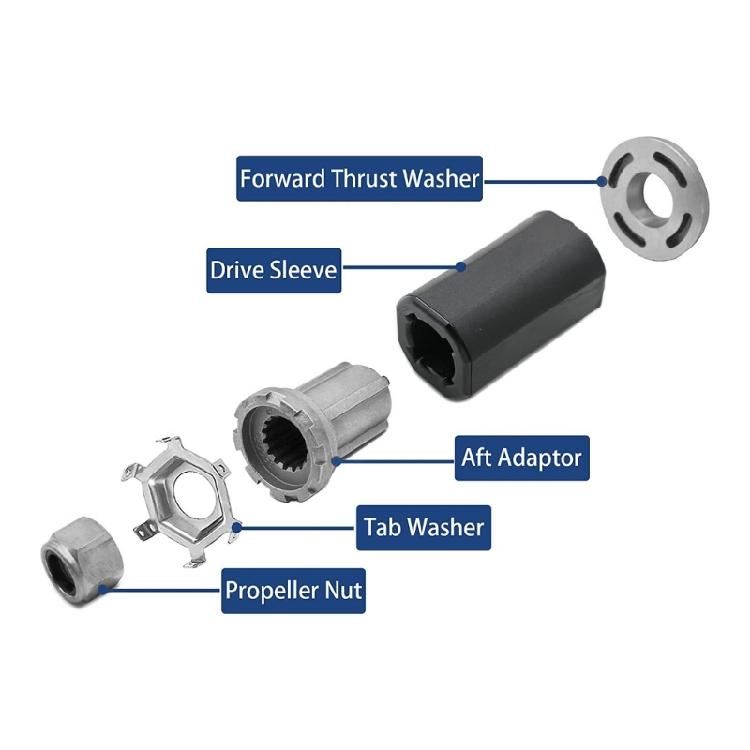 Propellers Hub- Kit Fit for Mercury Mariners Flo-Torq- II Hub- Kits 835257Q1