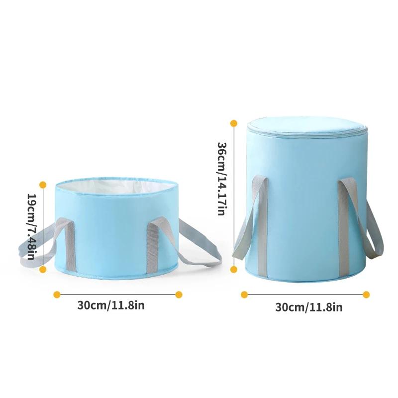 1PC Household Adult Foot Bucket Portable Travel Thermal Insulation Foot Bathtub Foldable Dormitory Foot Washing Bucket