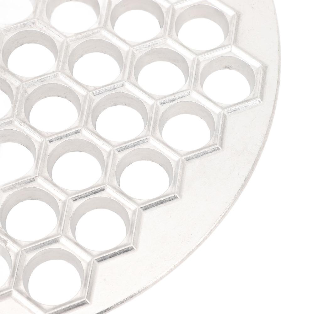 Kitchen Tool 61 Holes Dumpling Mold Dishwasher Safe Aluminum Alloy Ravioli Maker Efficient Time-saving Pelmeni Maker Potstickers