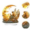 Angel Wings Table Ornament 18x20cm Seasonal Decor Multifunctional Flat Acrylic Design