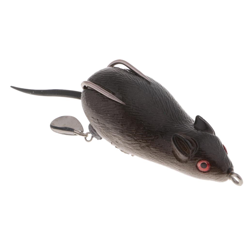ZSDFW Realistic Mouse Fishing Lure Topwater Lure Fishing Accessories,A# ZSDFW Realistic Mouse Fishing Lure Topwater Lure Fishing Accessories,A#