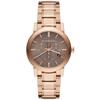 BU9754 The City Unisex Rose Gold Tone Stainless Steel Watch