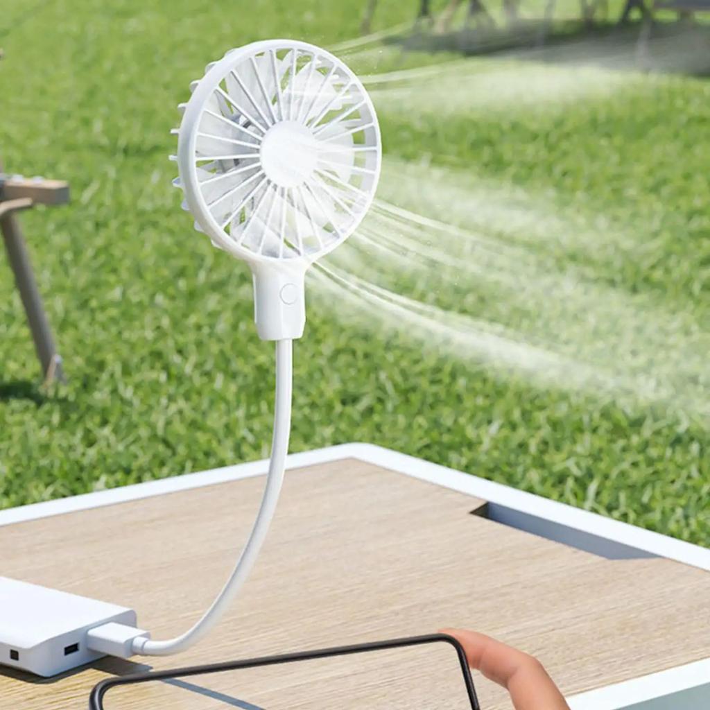USB Plug in Fan Plug and Play Low Noise Portable Fan with Switch Adjustable Cooling Fans for Indoor Outdoor Fishing Garage fan