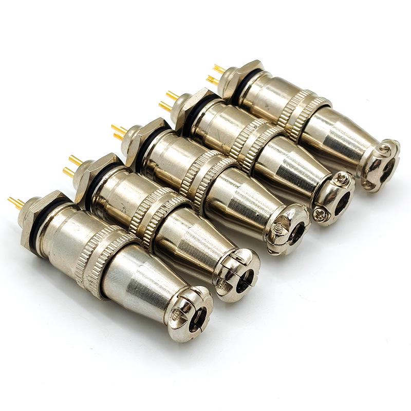XS8 Core Aviation Plug Metal Connector (Type 2-4, Male-Female)