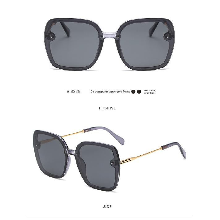 Women's Polarized Sunglasses, European and American Trendy, Unique Retro Sunglasses for Driving, Sunshade, Light Luxury Style