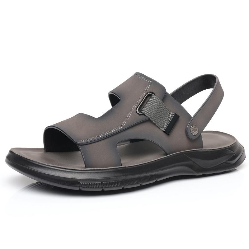 Sandals men's new outer wear driving dual-purpose men's thick-soled sandals soft-soled beach shoes