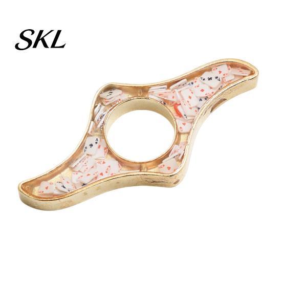 Eye-catching Glitter Bookmark Book Page Holder, Thumb Ring Holder for Reading, Smooth Edge Metal Opener Reading Accessory Students Readers