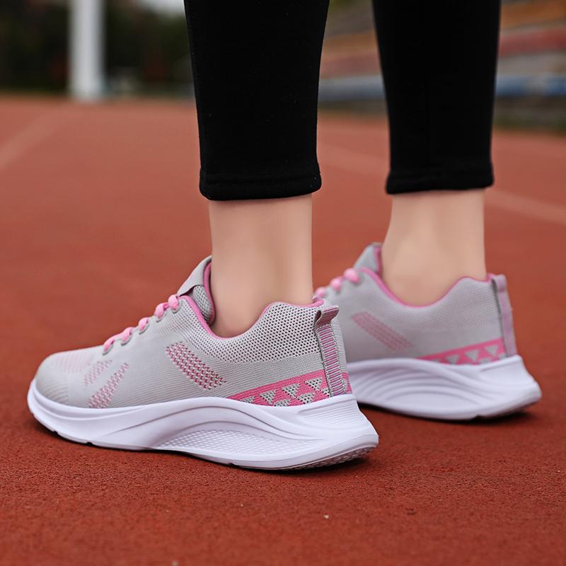 Fashionable Ladies New Sale Daily Travel Fitness Training Fly Woven Four Seasons Sports Casual Running Shoes 35 -41
