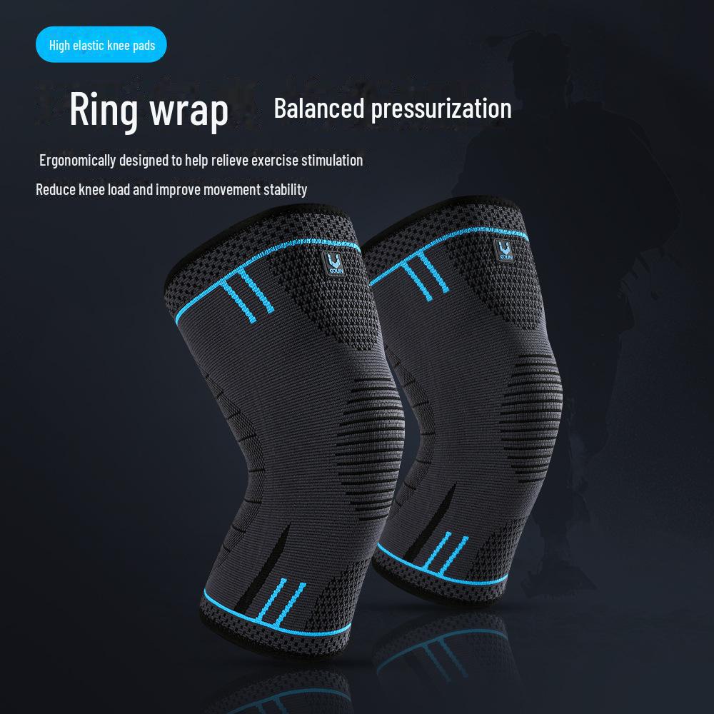 Vilico utendørs knebeskyttere - støtdemping, sklisikker silikon, trykkstøtte for basketball, fotball og fjellklatring (Høst og sommer)