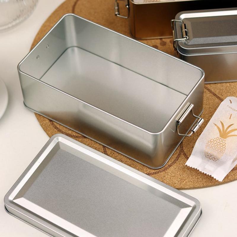Metal Cookie Tins Suitcase Storage Tin Candy Cookie Box With Lid Gift Boxes Organizer Storage Cans For Jewelry Chocolate