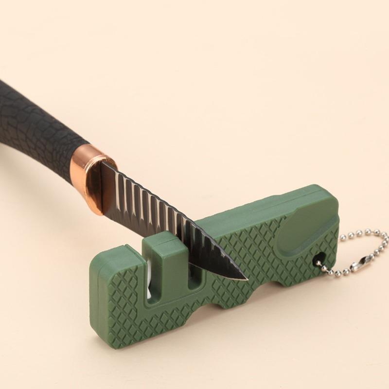 Practical Sharpening Tool Kitchen Accessories Knife Sharpener Mini Portable Fruit Stone