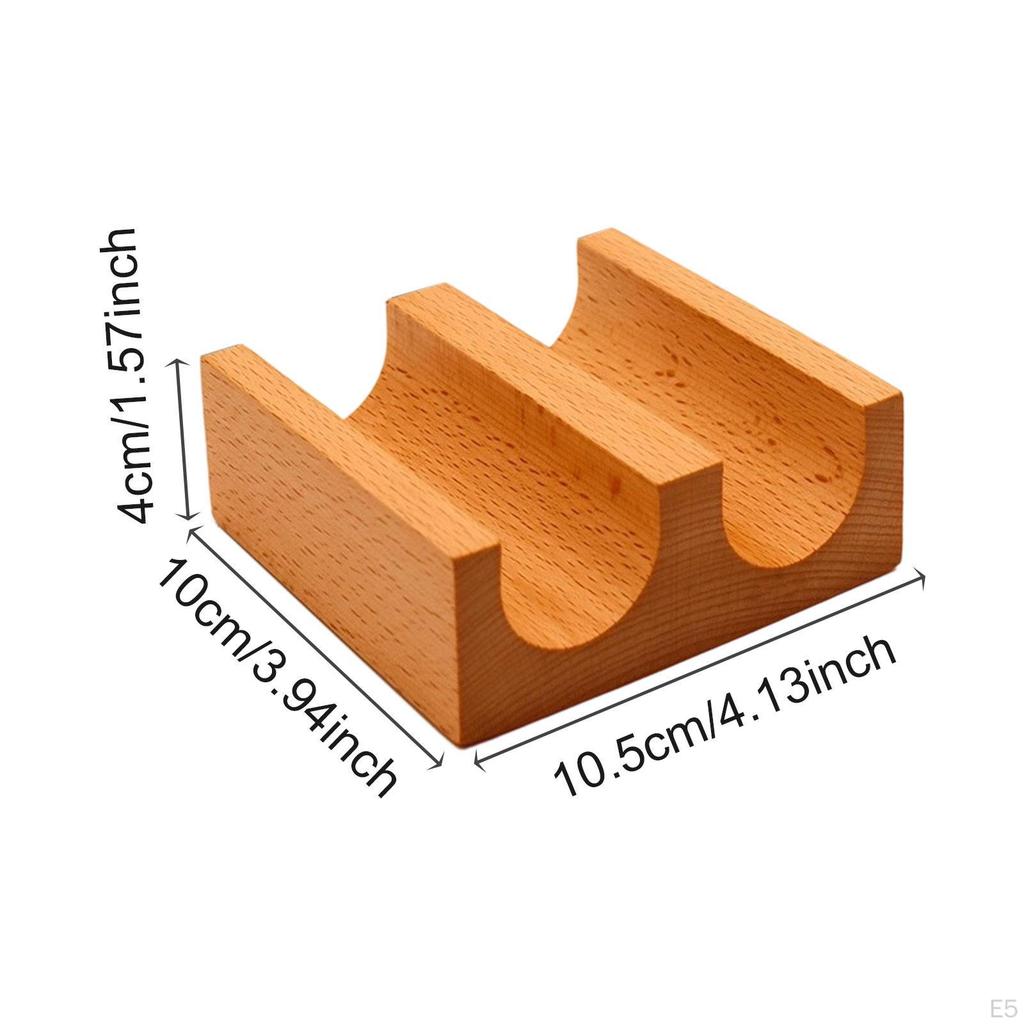 Wood Sushi Holder Serving Board Decoration Food Display Japanese Taco Stand for