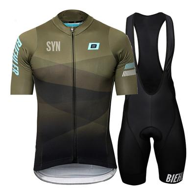 Neu SYN BIEHLER Pro Radfahren Kleidung für Männer Road Bike Wear Racing Kleidung Quick Dry Fahrrad Jersey Set Neue 2025